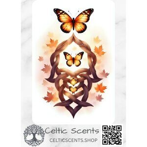 Celtic Knot Magnetic Bookmark, Laminated with Strong Magnet, Decorative Bookmark